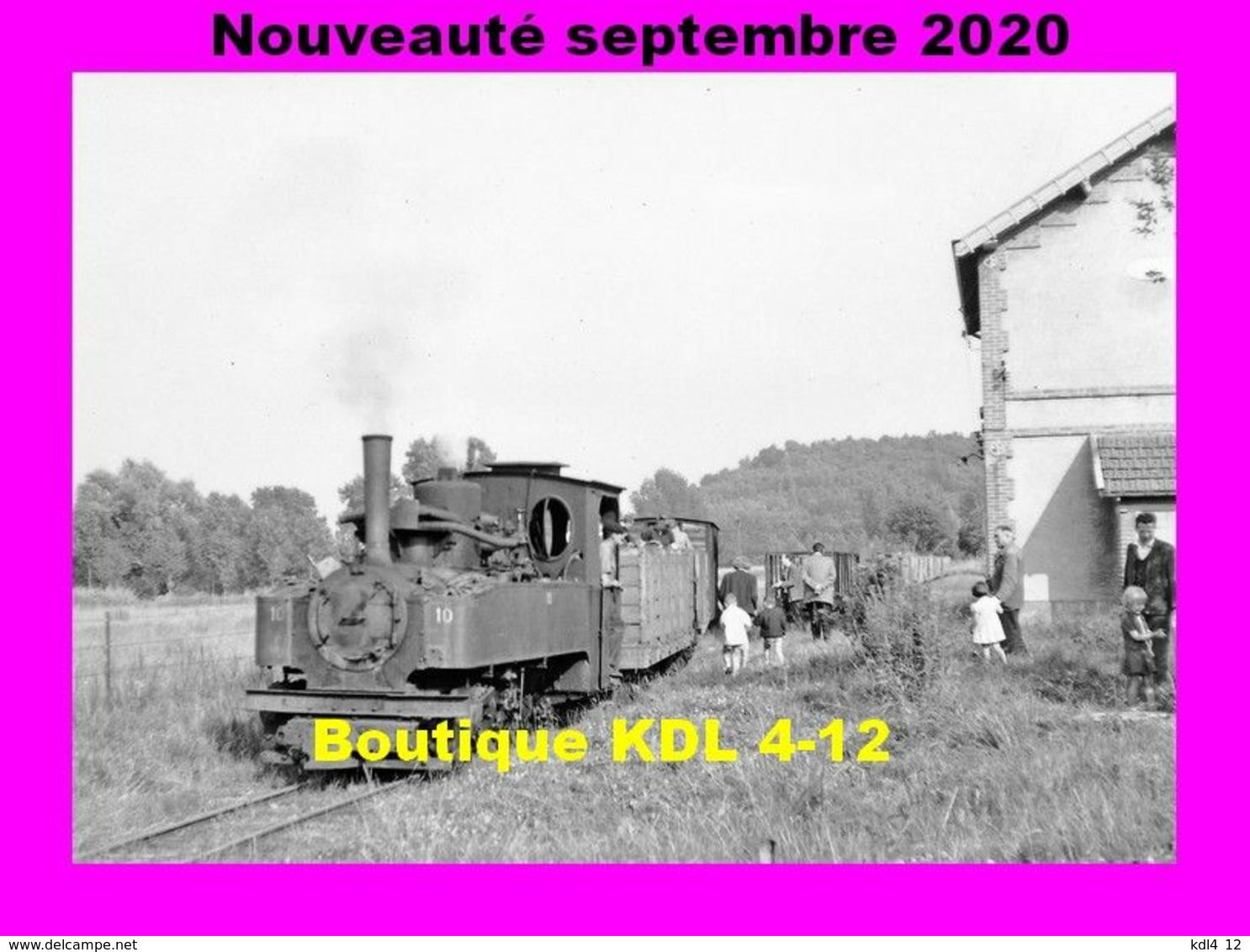 AL - Lot de 15 cartes postales modernes ferroviaires - Région 2 - Nord - Série 9/2020