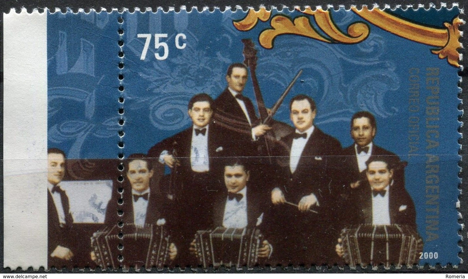 Argentine - 2000 - Yt 2215 - Le Tango - Oblitéré - Used Stamps