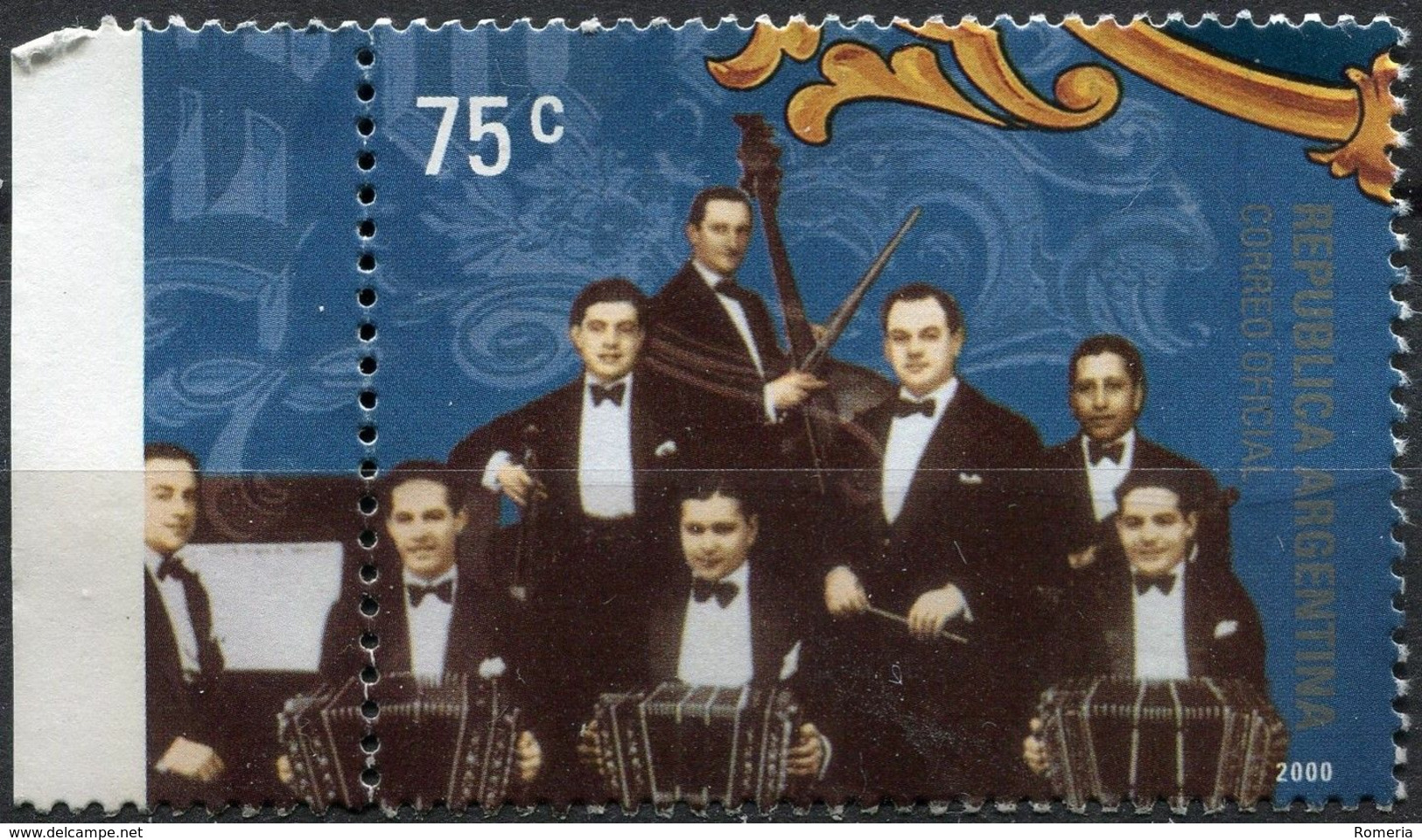 Argentine - 2000 - Yt 2215 - Le Tango - Oblitéré - Used Stamps