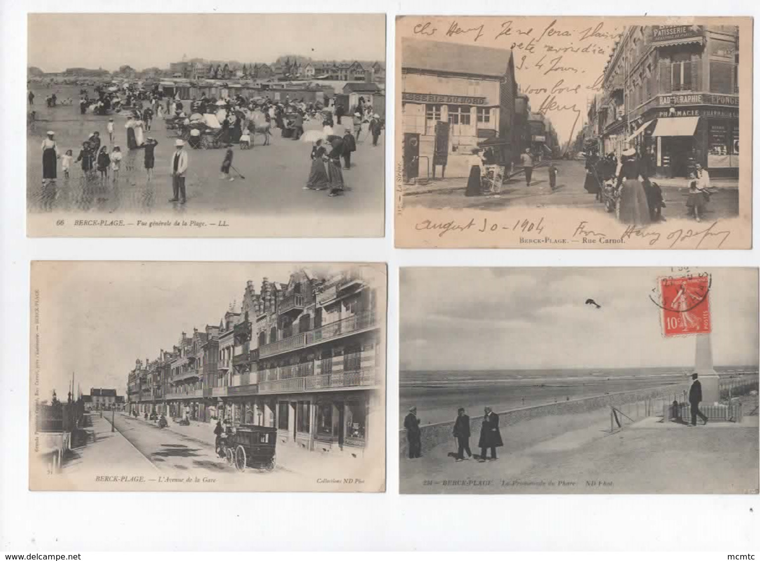 14 CPA  - Berck Plage - Berck