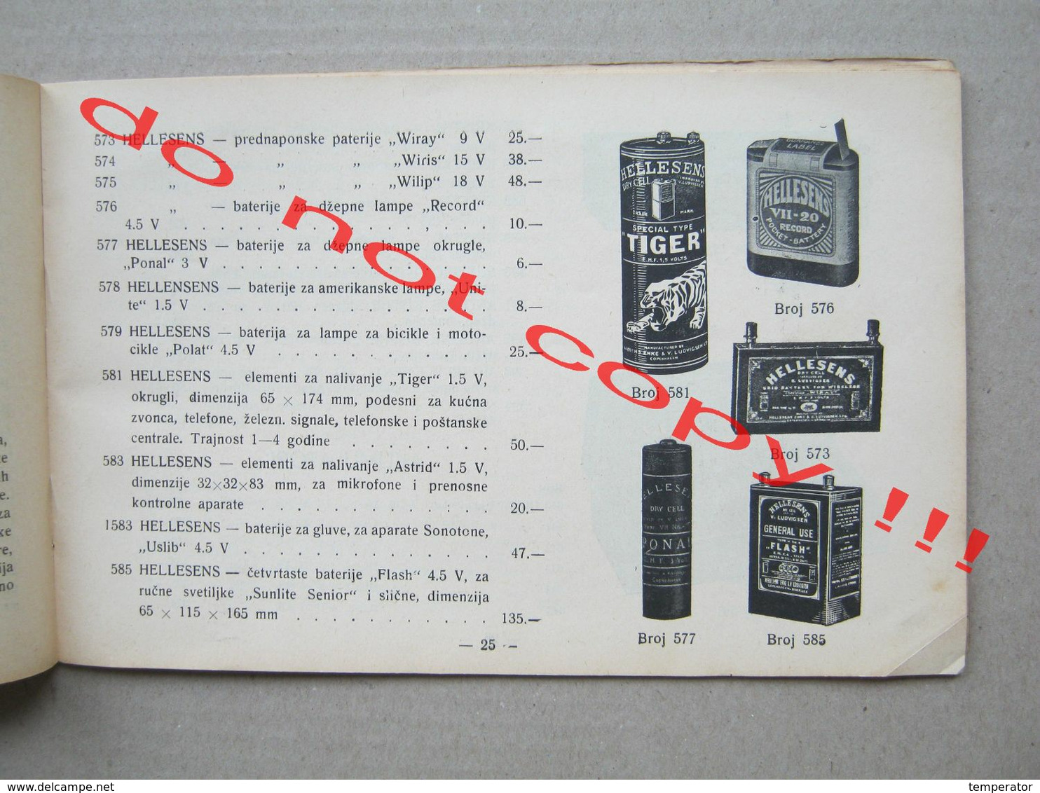 " VIKING " ( 1939 ) / RADIO KATALOG SASTAVNIH DELOVA I PRIBORA with price list - Kingdom of Yugoslavia