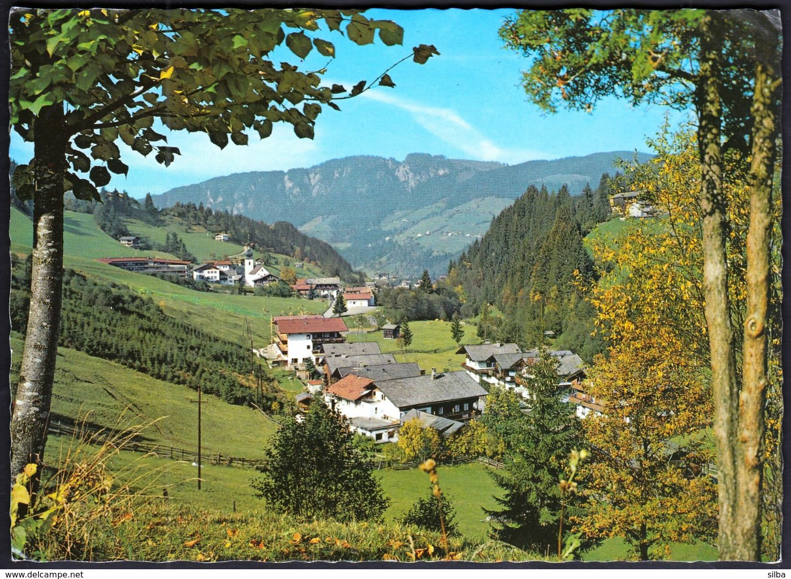 Austria Hochtal Wildschönau / Panorama / Sommerfrische Auffach - Wildschönau