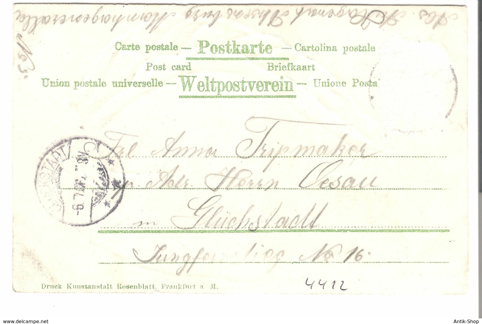 Gruss Aus Ahrensburg  V. 1906 (4412) - Ahrensburg