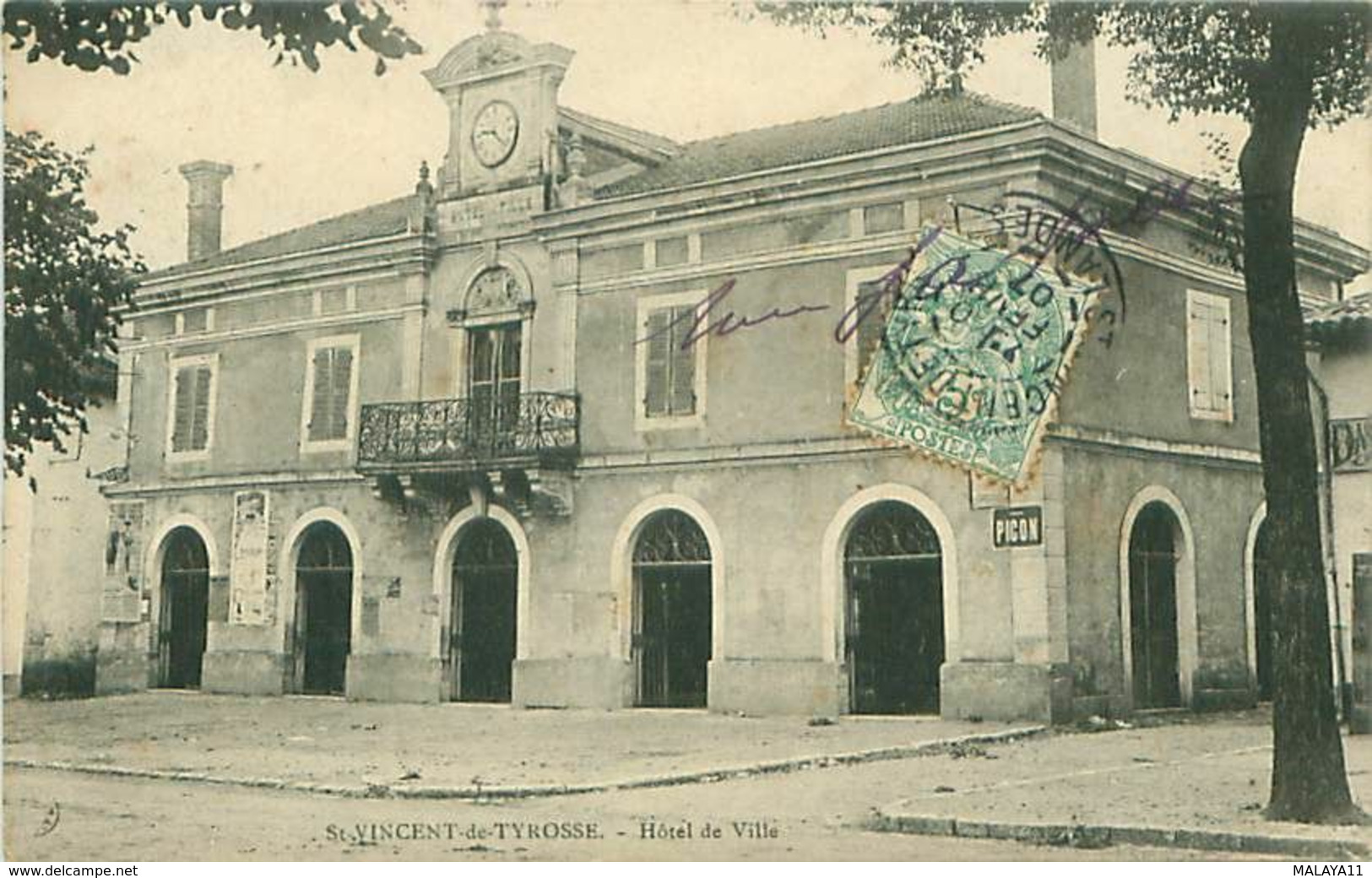 ST.VINCENT-DE-TYRROSSE (40) - HÔTEL DE VILLE - Saint Vincent De Tyrosse