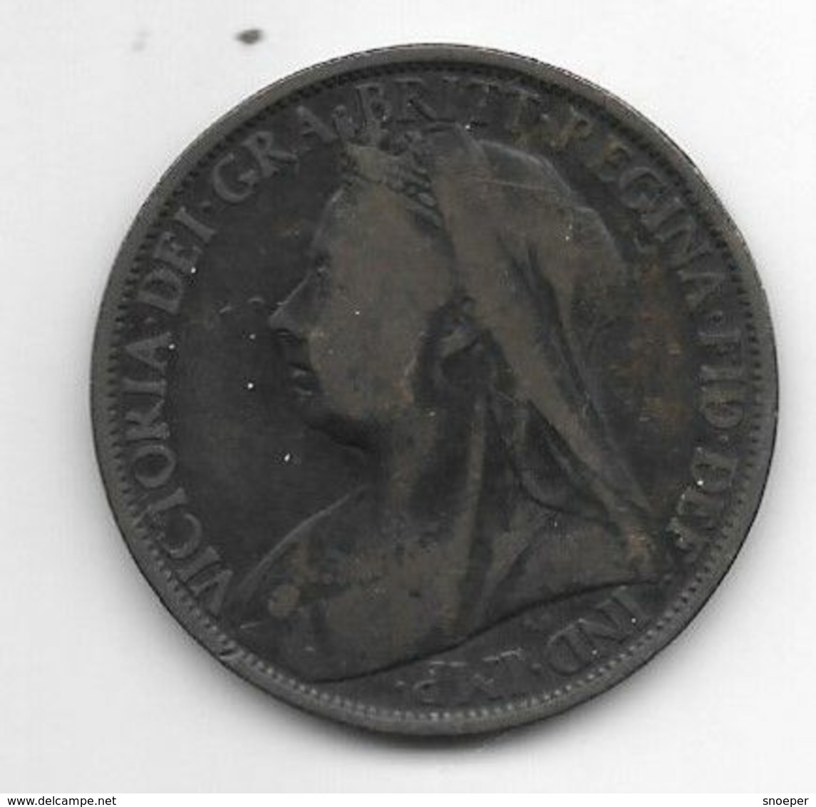 Great Britain 1 Penny 1896  Km 790  Fr+ - D. 1 Penny