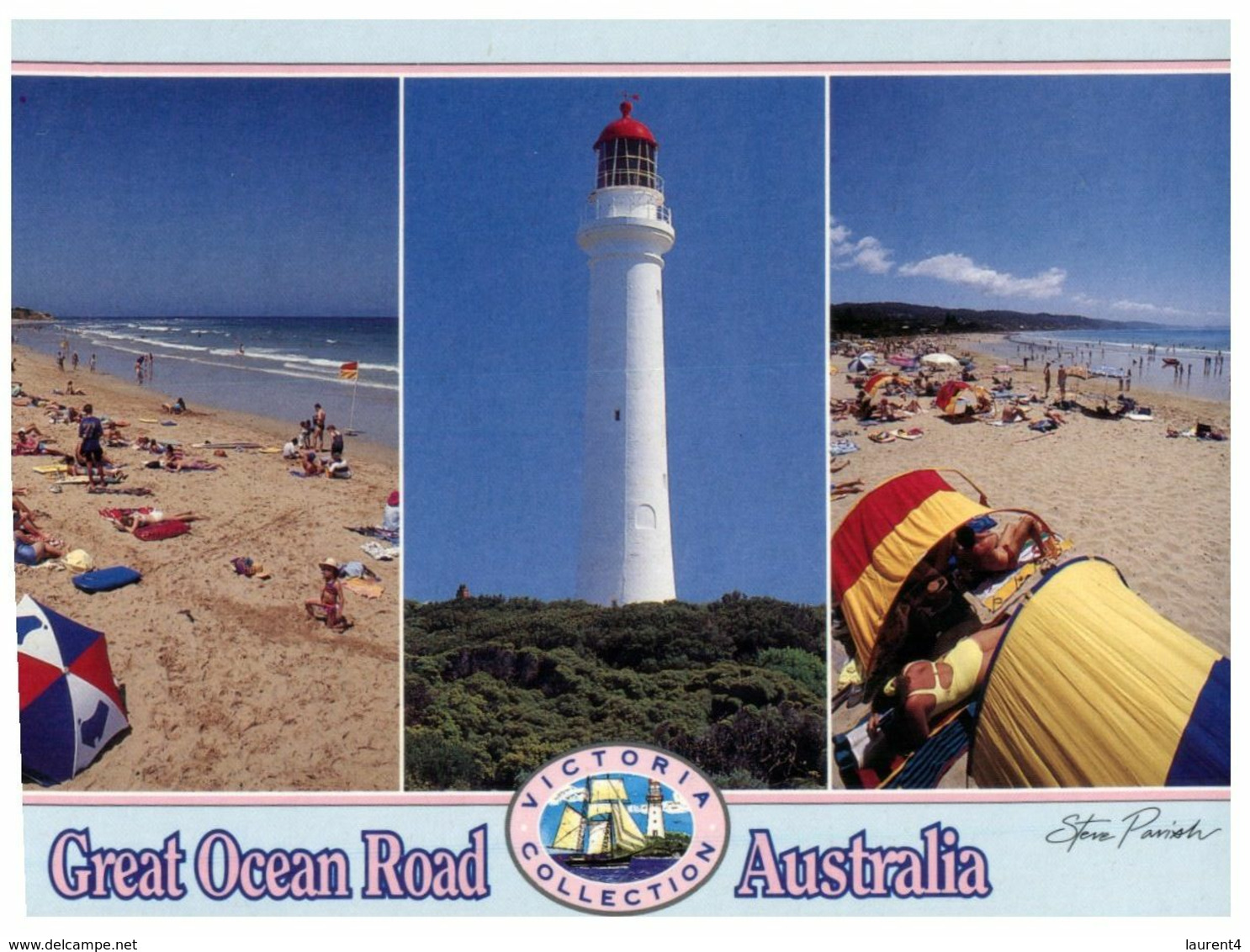 (K 26) Australia - VIC - Great Ocean Road With Spit Bridge Lighthouse (PC3071) - Geelong