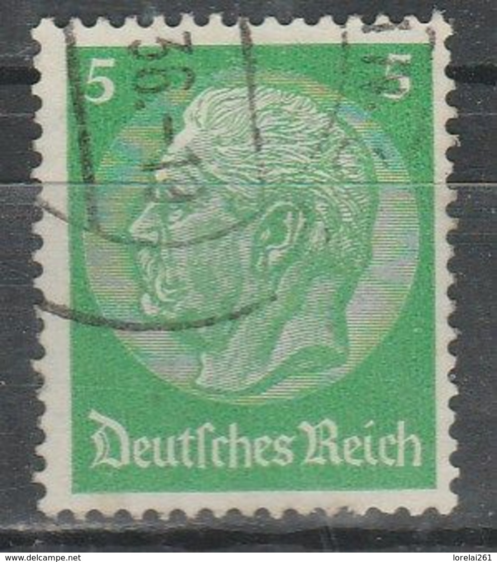 1933 - REICH / HINDENBURG   Mi No 515 - Usados