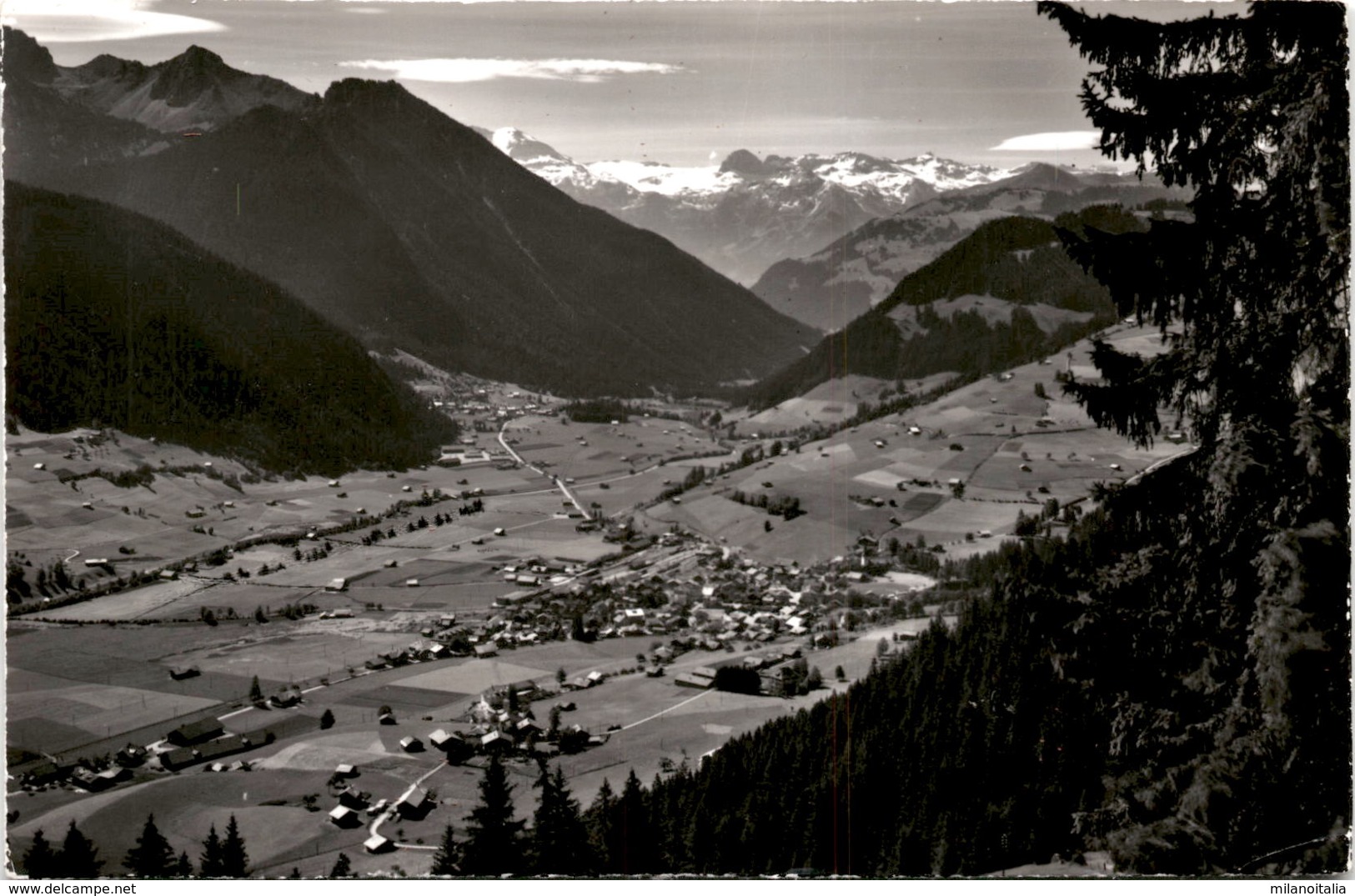 Zweisimmen Mit Wildstrubel (15454) * 22. 8. 1963 - Trub