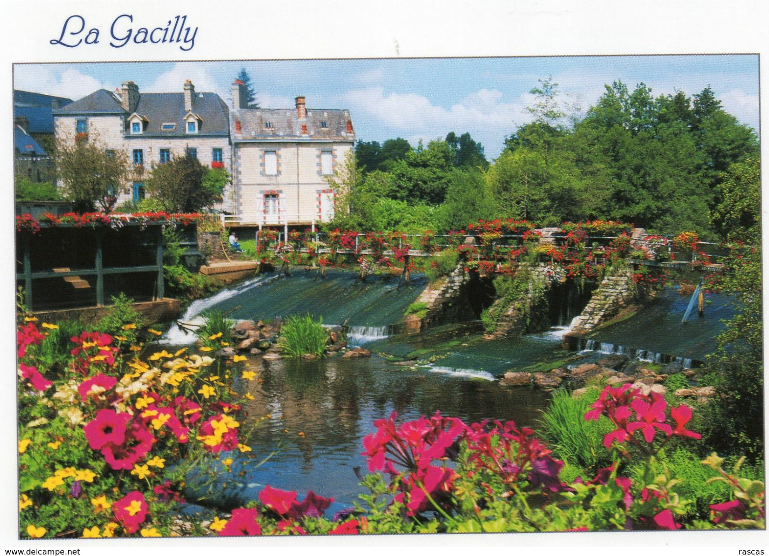 CPM - G - MORBIHAN - LA GACILLY - LE DEVERSOIR SUR L'AFF - La Gacilly