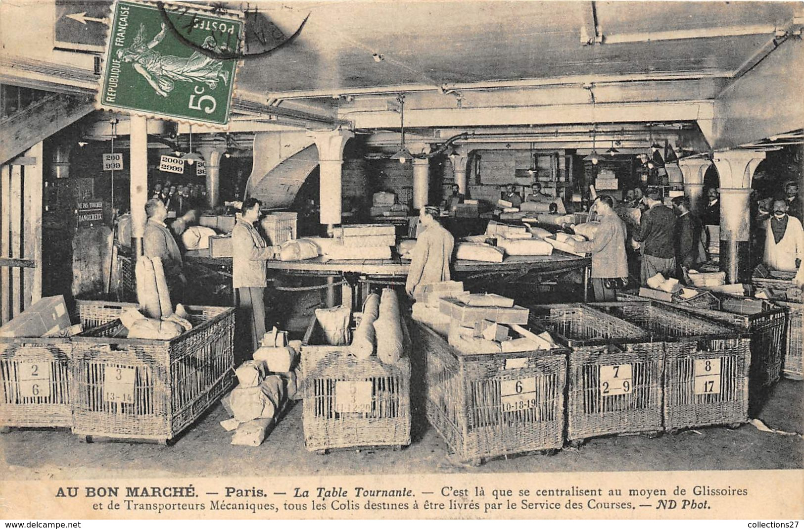 AU BON MARCHE- PARIS , LA TABLE TOURNANTE - Shops