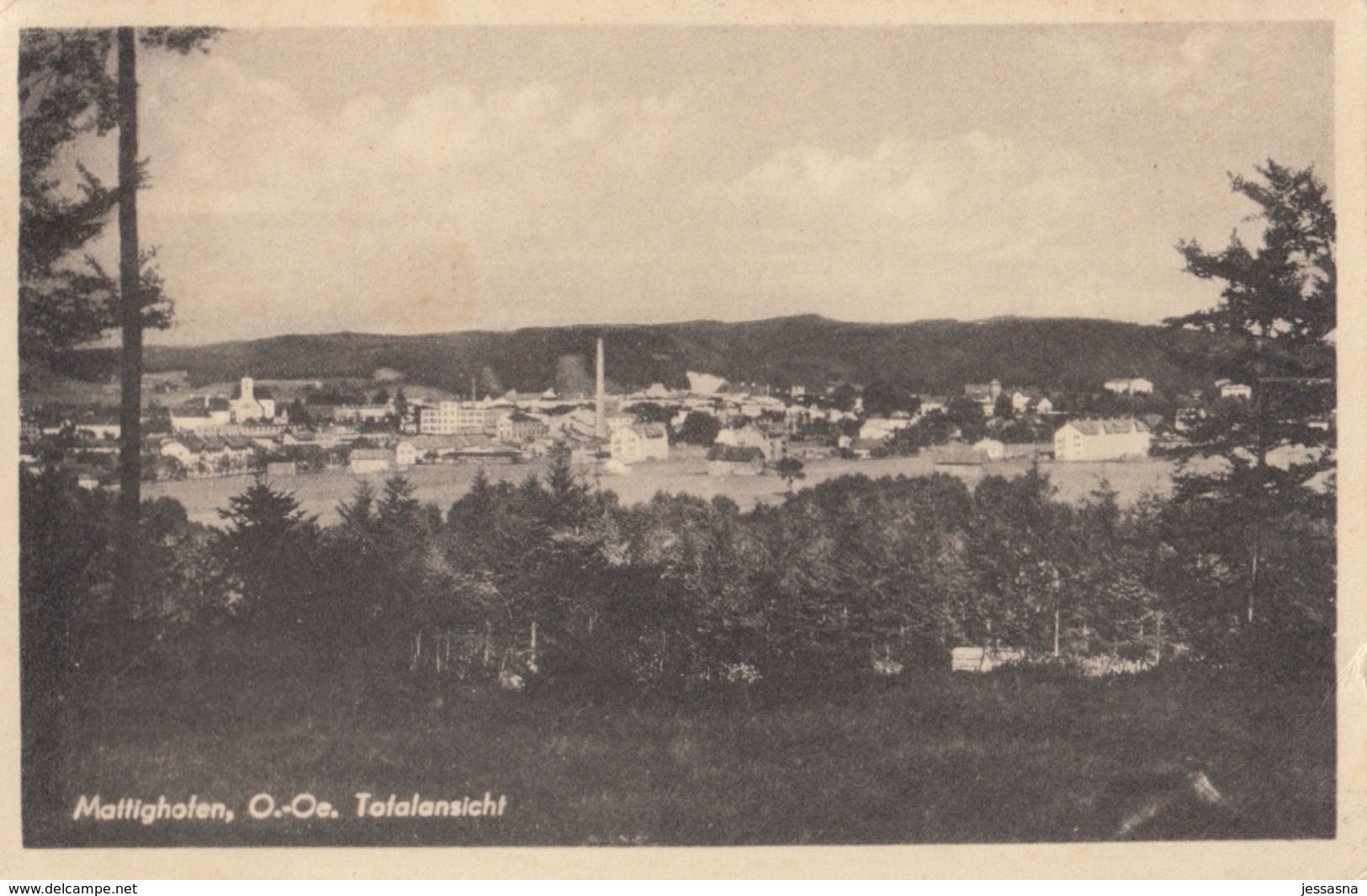 AK - OÖ - Mattighofen - 1958 Blick Zur Fabrik - Mattighofen