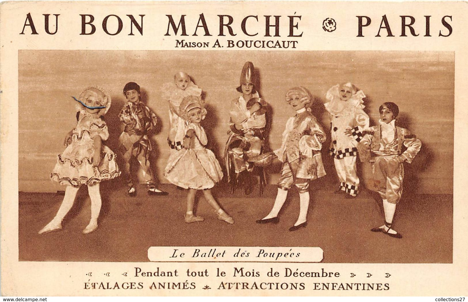 AU BON MARCHE - PARIS LE BALLET DES POUPEES MAISON A BOUCICAUT - Negozi