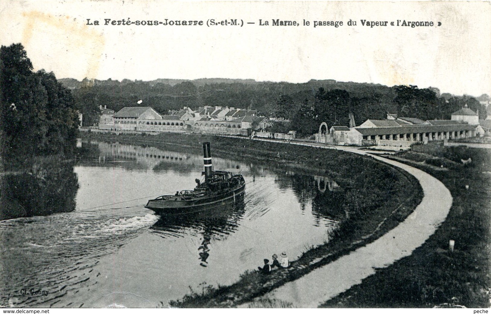 N°2880 R -cpa La Ferté Sous Jouarre -vapeur "l'Argonne" Remorqueur ? - Tugboats