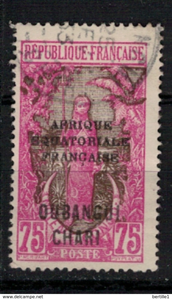 OUBANGUI       N°  YVERT :      58  ( 6 )   OBLITERE       ( OB 8 / 42 ) - Used Stamps