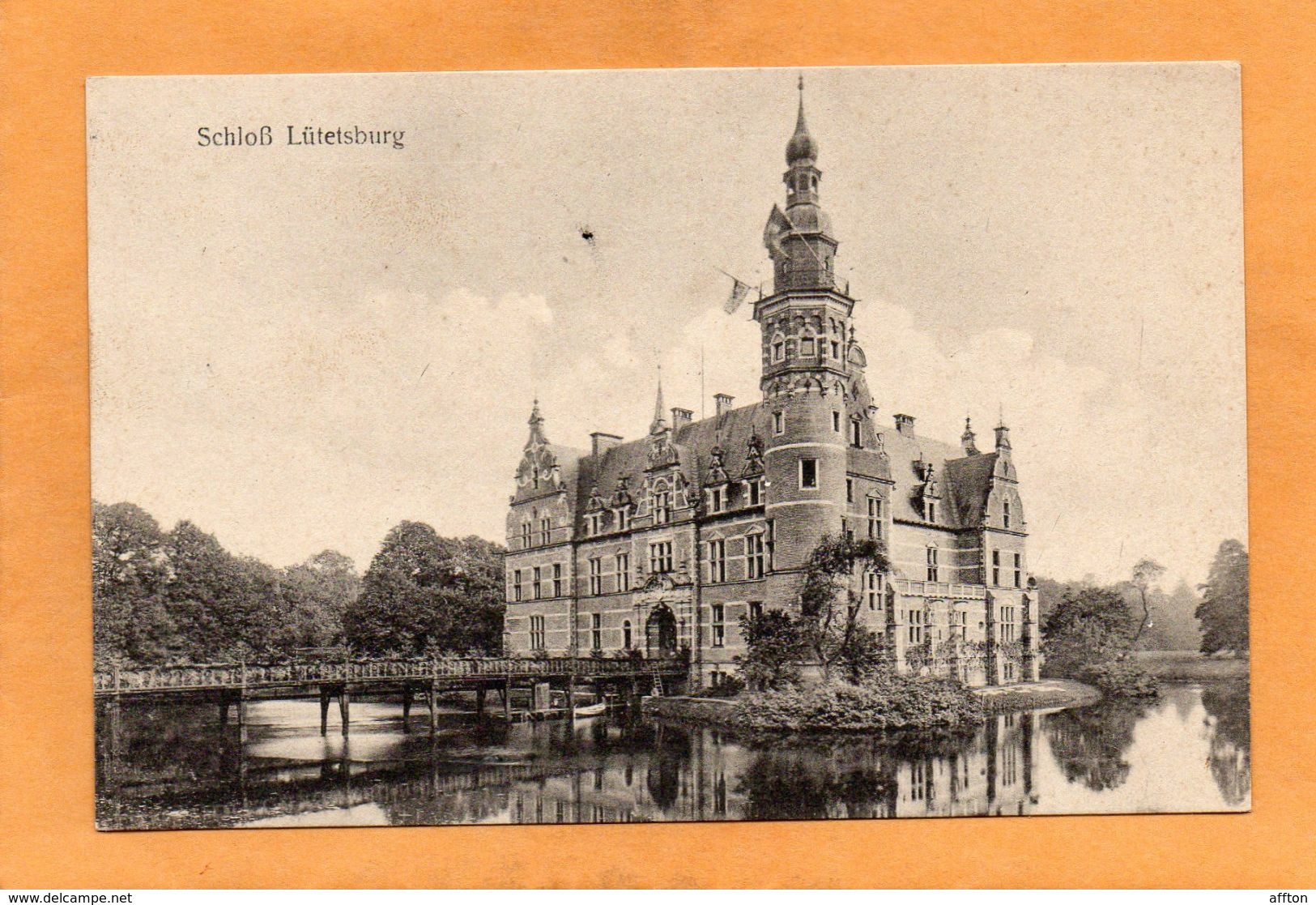Lutetsburg Germany 1908 Postcard - Aurich