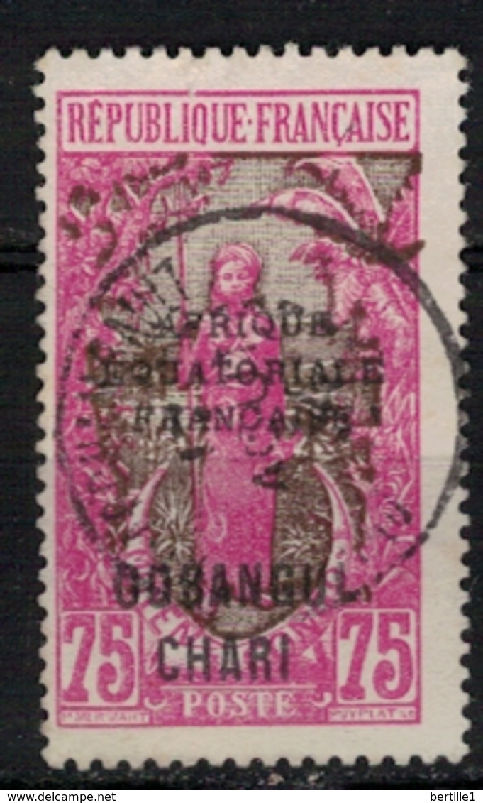 OUBANGUI       N°  YVERT :      58  ( 7 )   OBLITERE       ( OB 8 / 42 ) - Used Stamps