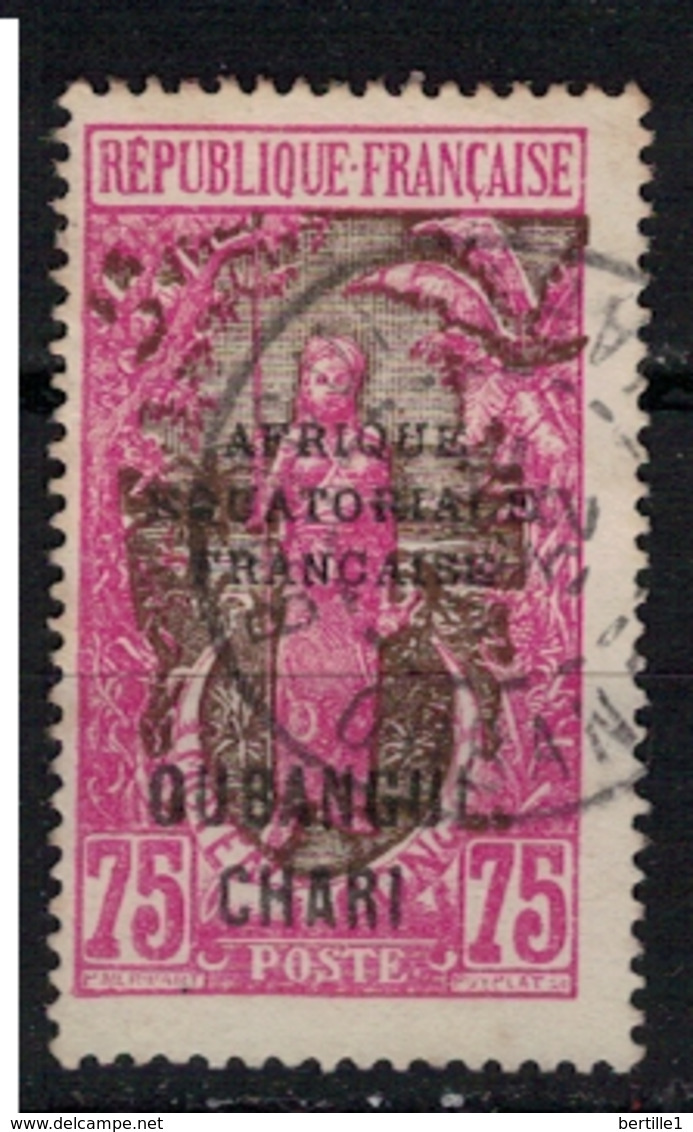OUBANGUI       N°  YVERT :      58  ( 10 )   OBLITERE       ( OB 8 / 42 ) - Used Stamps