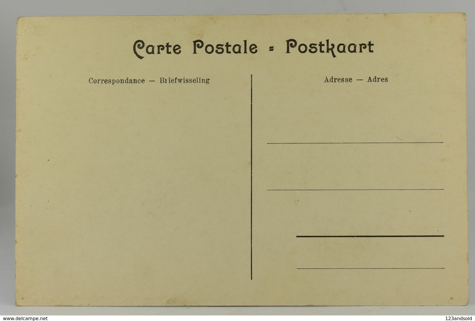 Oude Postkaart - Carte Postale - Beveren Waas - De Zandstraat Kerk - Beveren-Waas