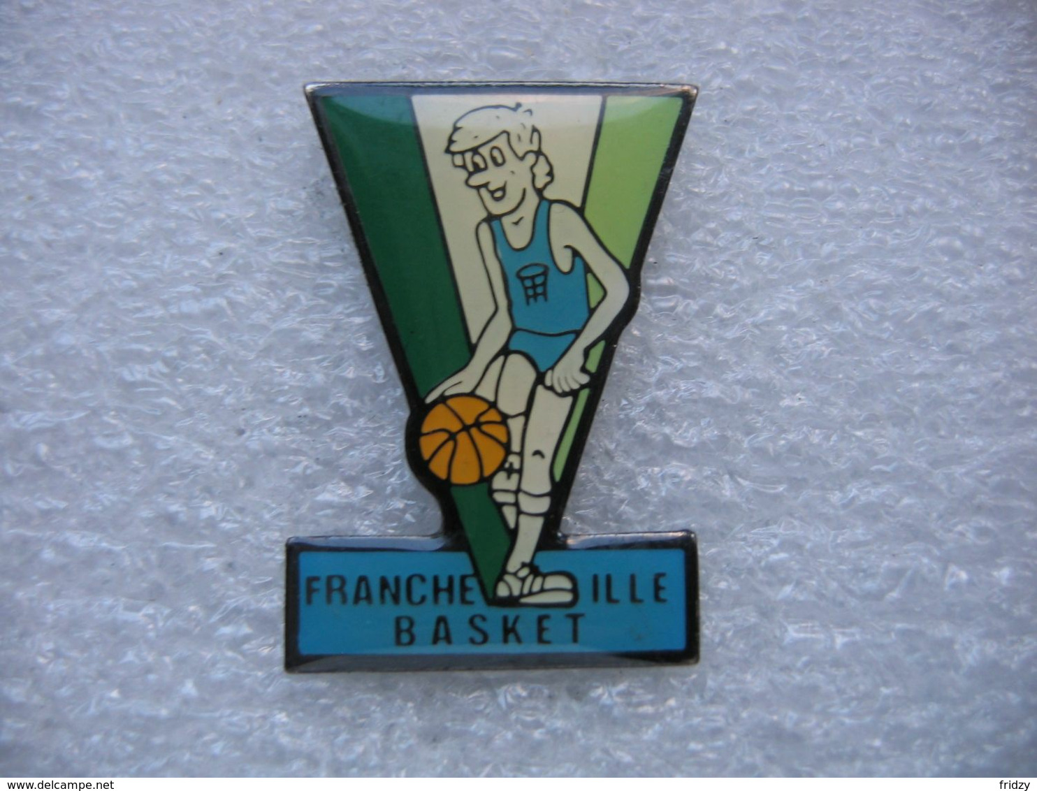 Pin's Du Club De Basketball De FRANCHEVILLE (Dépt 69) - Basketball