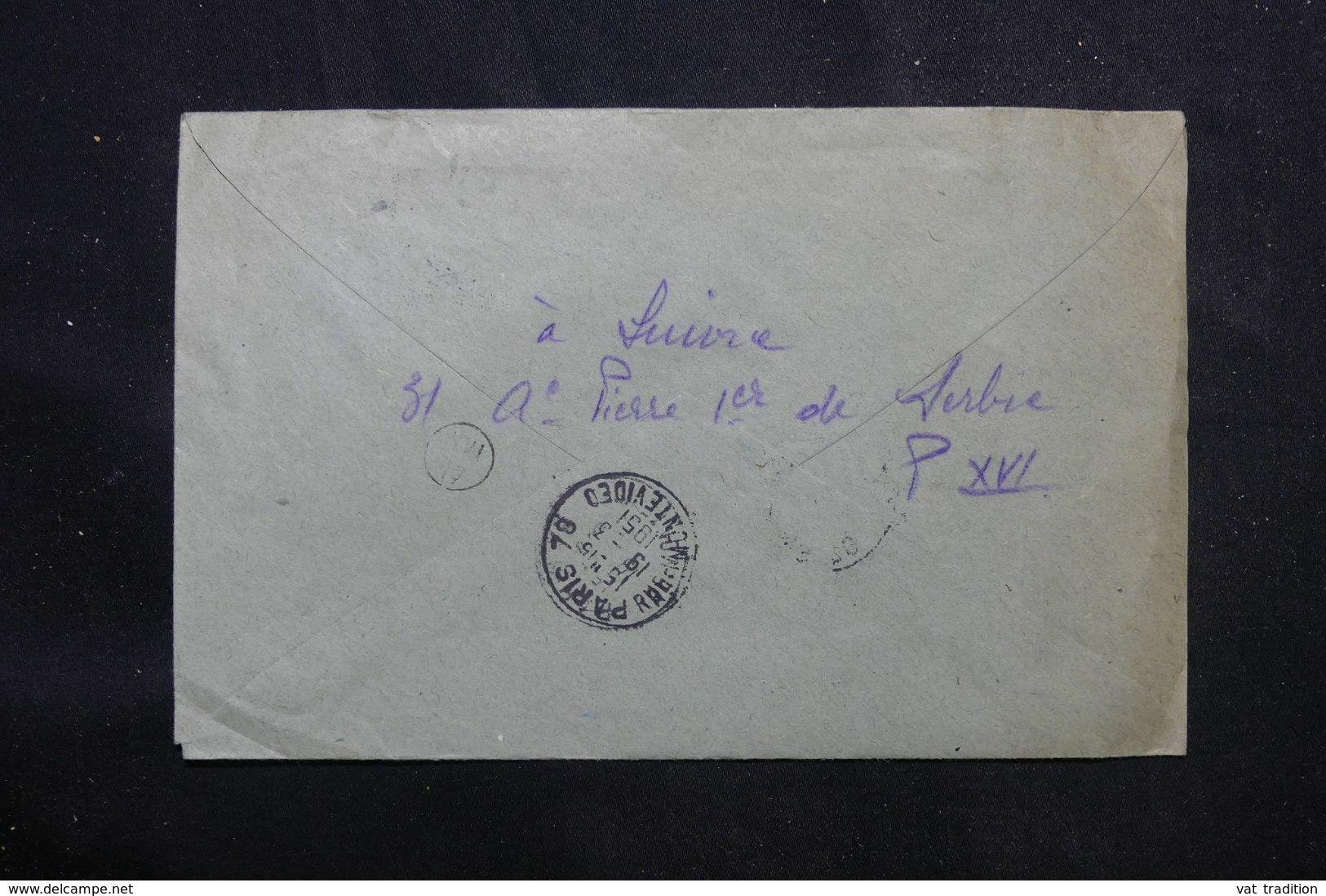 BULGARIE - Enveloppe En Recommandé De Sofia Pour Paris En 1951 - L 69471 - Cartas & Documentos