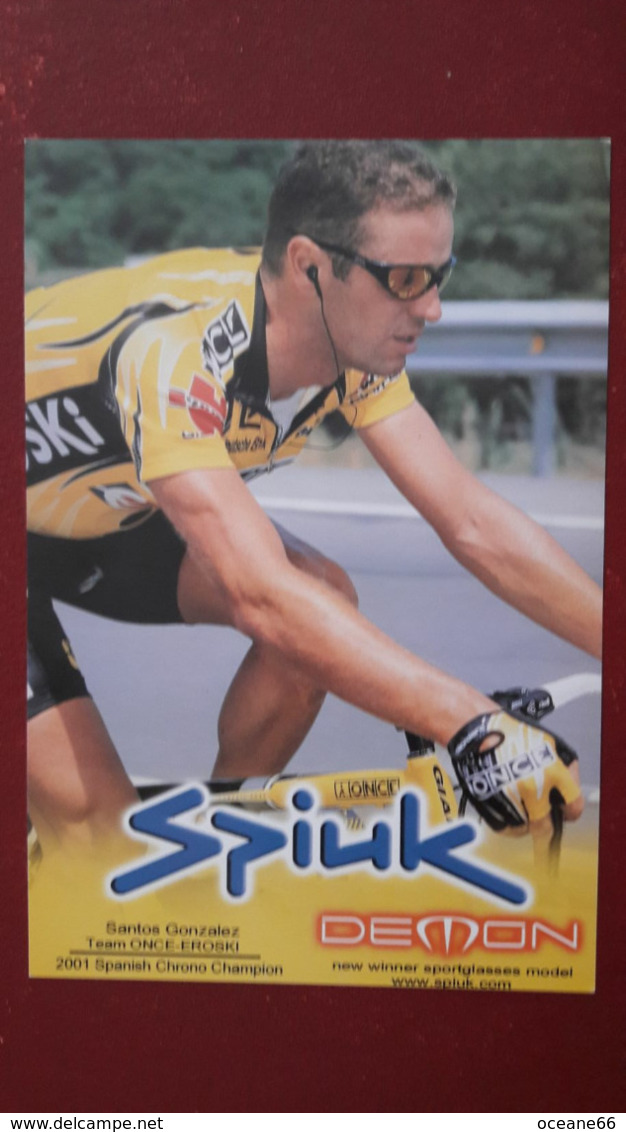 Santos GONZALES Once Eroski Spiuk - Cycling