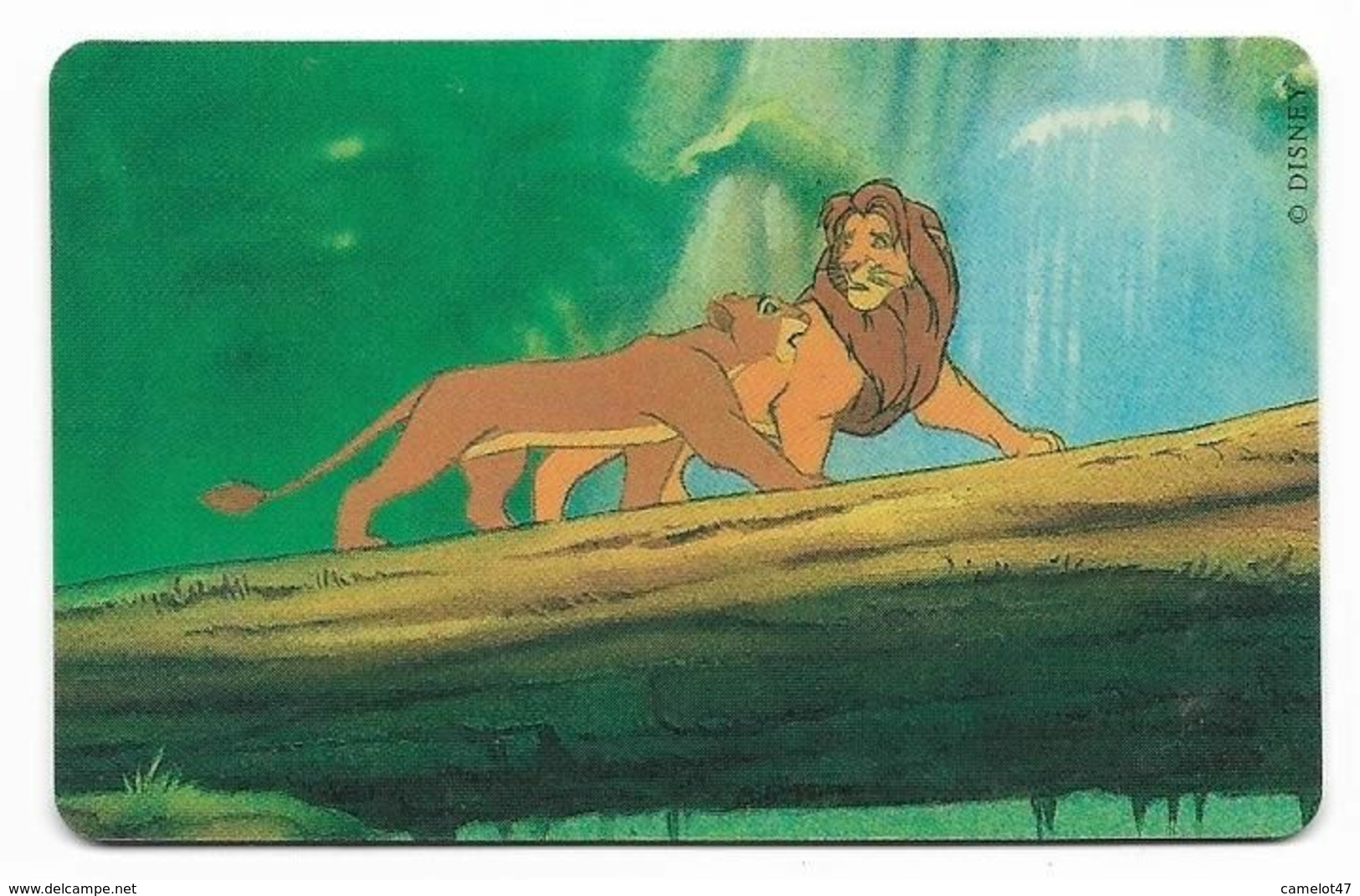 Tele 2000, U.S.A., Disney, The Lion KIng, Prepaid Phonecard, PROBABLY FAKE, # Lionking-5 - Disney