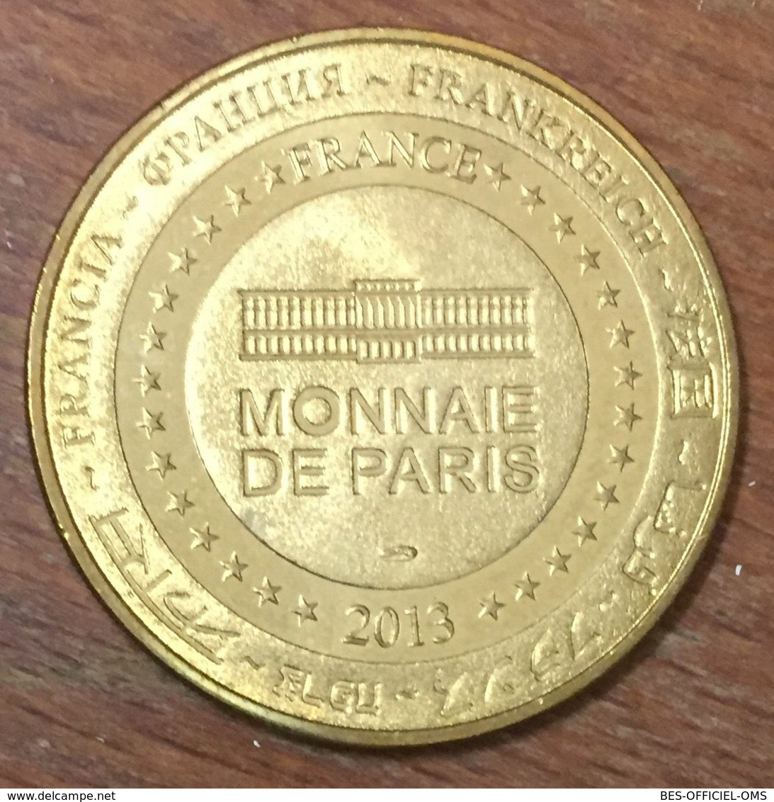 31 TOULOUSE CITÉ DE L'ESPACE SYSTÈME SOLAIRE MDP 2013 MÉDAILLE MONNAIE DE PARIS JETON TOURISTIQUE TOKENS MEDALS COINS - 2013