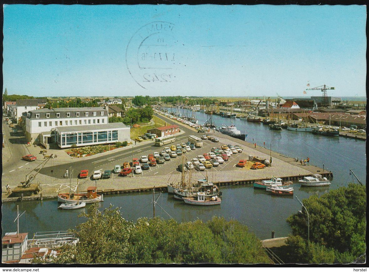 D-25761 Büsum - Nordseeheilbad - Alter Hafen - Fischkutter - Cars - Nice Stamp - Büsum