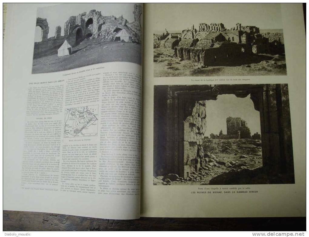 30-12-1933 : Catastrophe De LAGNY ; Croisière Avions Africaine ; ARCHEO- SYRIE ; Sainte-Sophie ; Expo MUSIQUE ;PYRENEES - L'Illustration