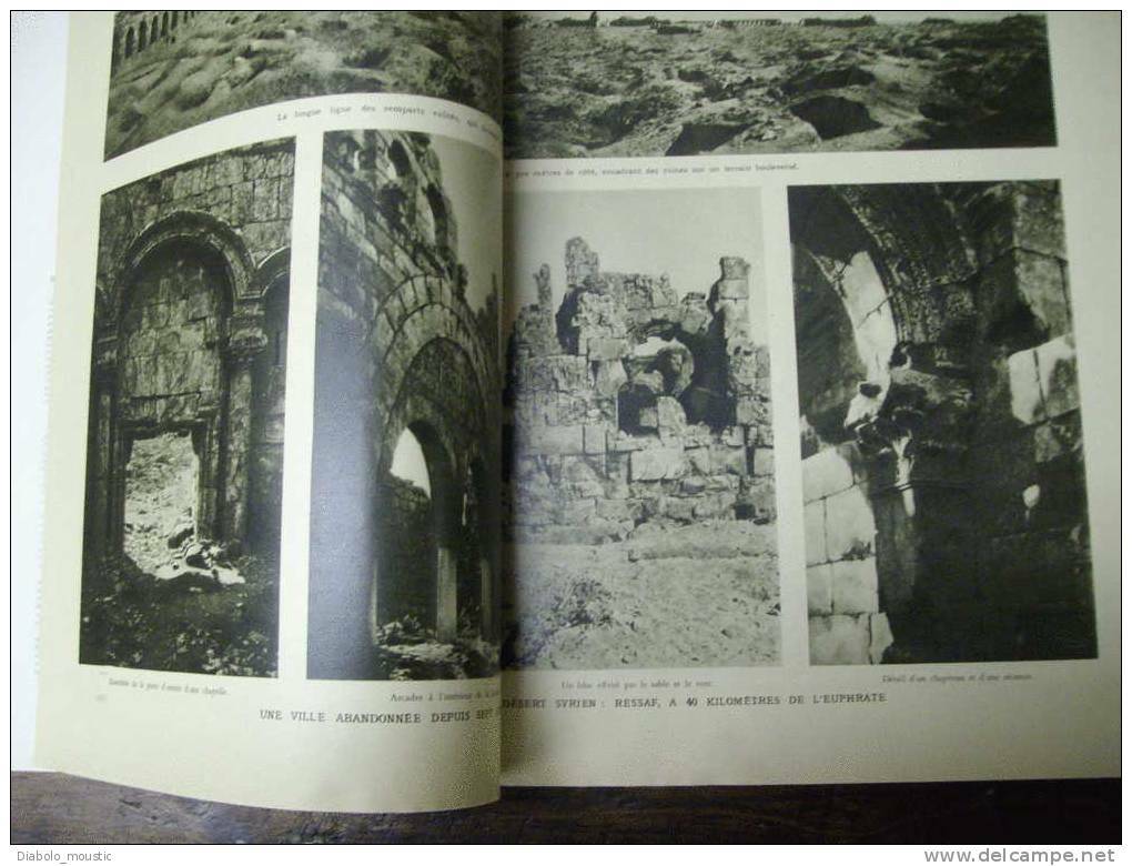 30-12-1933 : Catastrophe de LAGNY ; Croisière avions africaine ; ARCHEO- SYRIE ; Sainte-Sophie ; Expo MUSIQUE ;PYRENEES