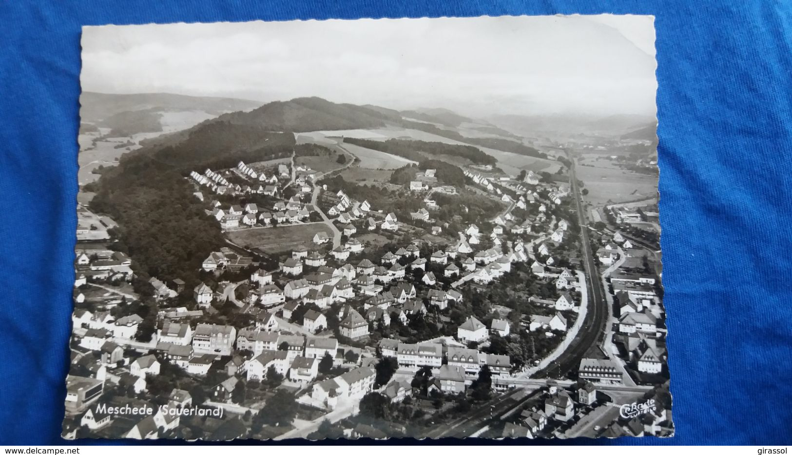 CPSM MESCHEDE SAUERLAND VUE AERIENNE ED CRAMERS - Meschede