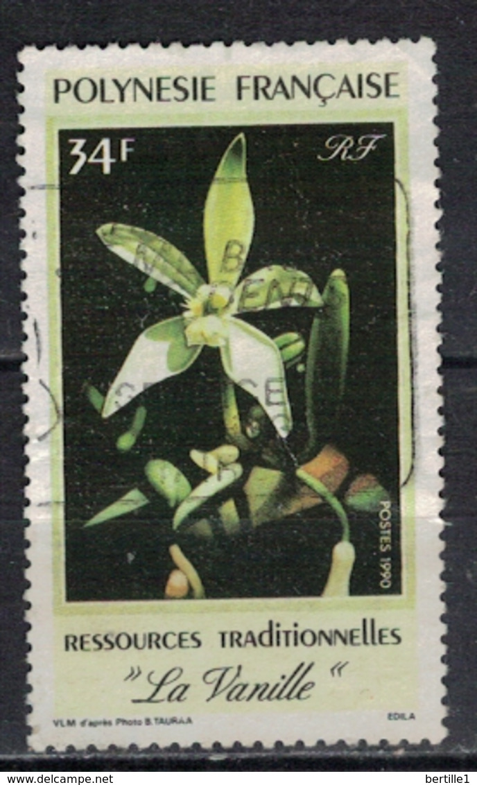 POLYNESIE        N°  YVERT :    350     OBLITERE       ( OB 8 / 42 ) - Used Stamps