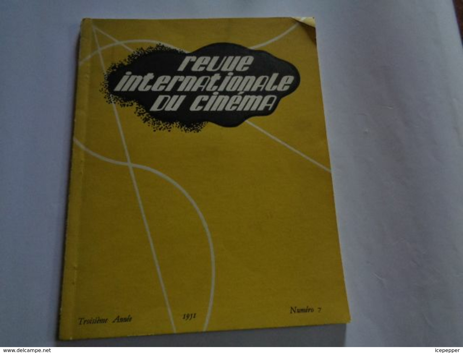 REVUE INTERNATIONALE DU CINEMA  N°7 1951 - Cinéma/Télévision