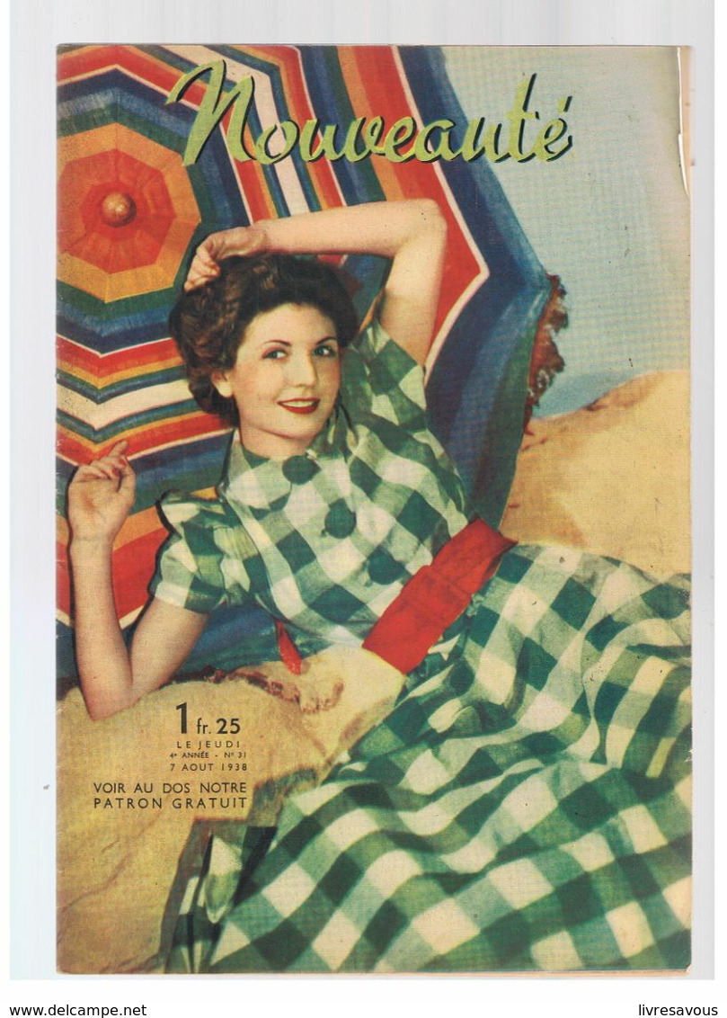 Nouveauté N°31 De 1938 Votre Petite Robe De Lainage Pour La Demi Saison - Haute Couture