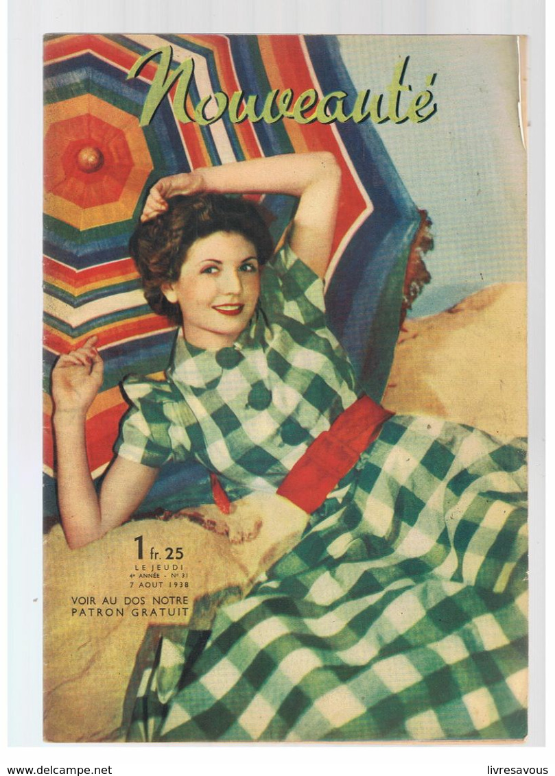 Nouveauté N°31 De 1938 Votre Petite Robe De Lainage Pour La Demi Saison - Alta Moda