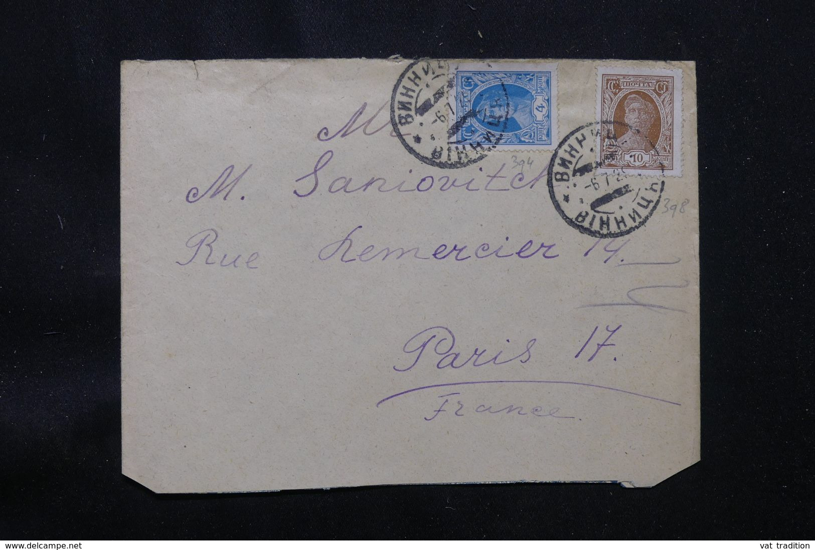 U.R.S.S. - Enveloppe En 1929 Pour La France - L 69560 - Cartas & Documentos