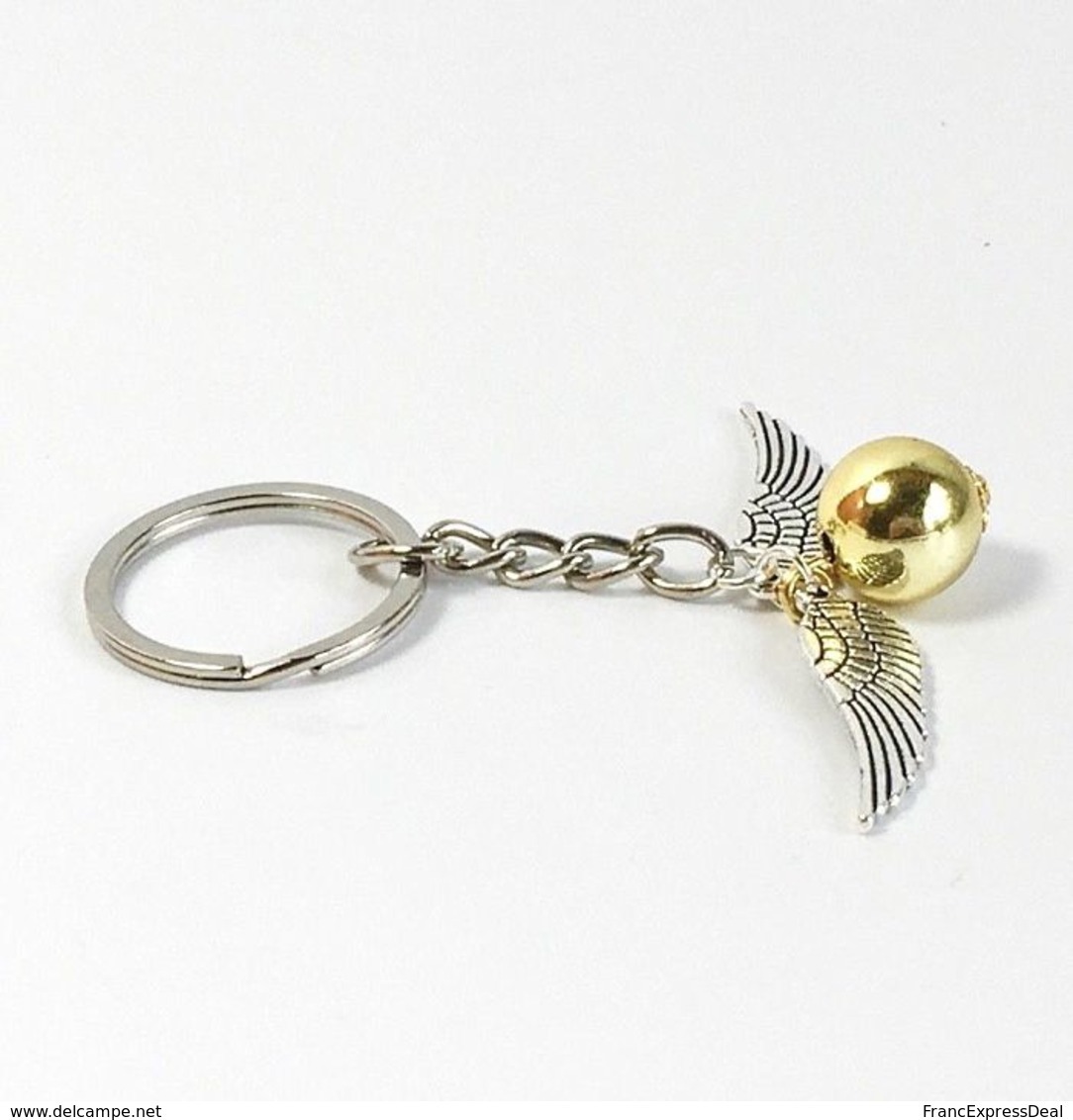 1 Porte Clés NEUF en Métal ( Keychain ) - Harry Potter Balle de Quidditch ( B )