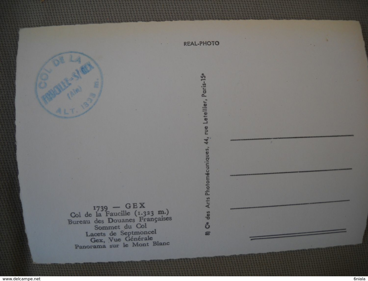 2269 Carte Postale  Souvenir De  GEX   Vues Multiples       01 Ain - Gex