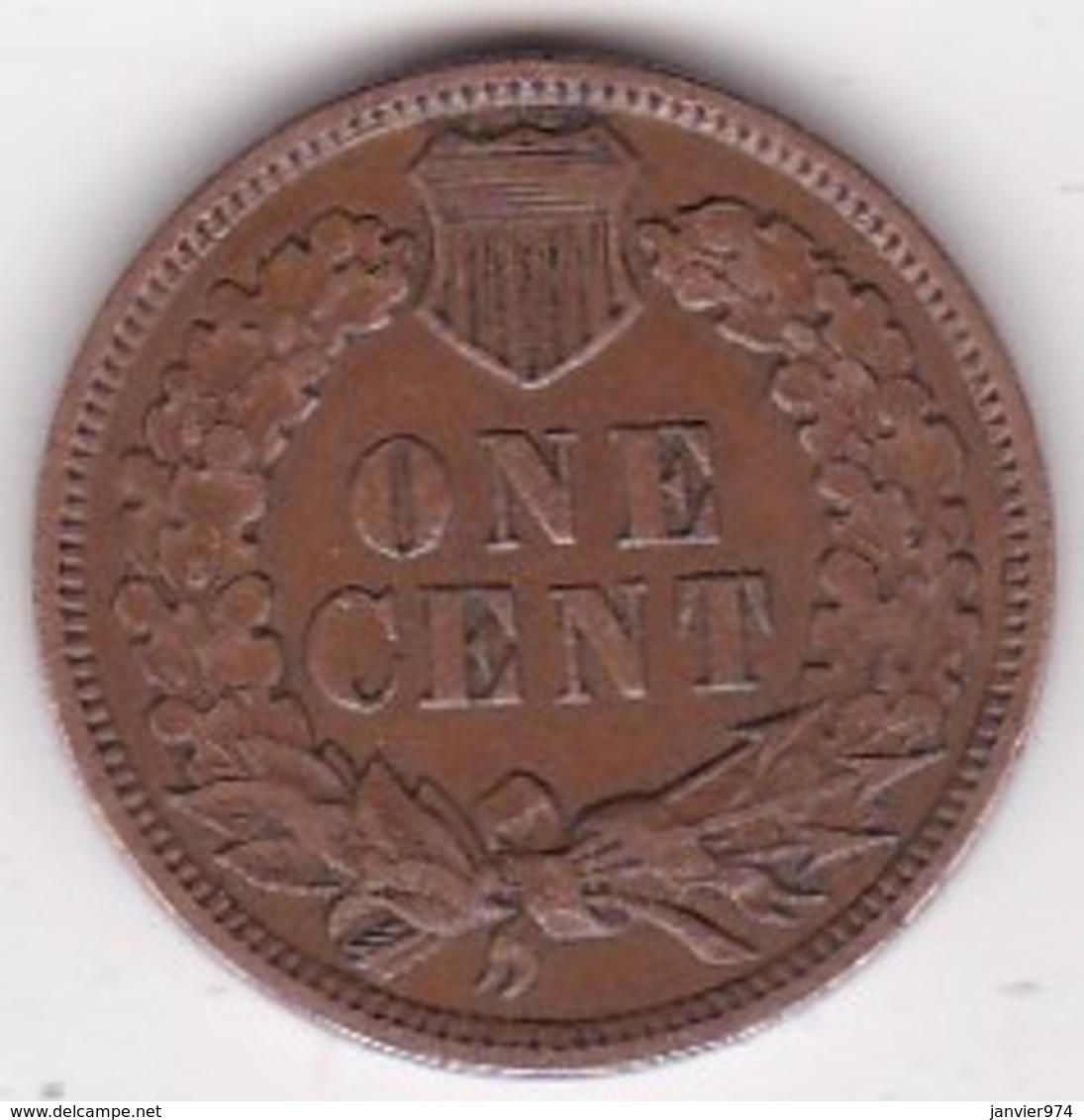 Etats-Unis. One Cent 1908. Indian Head - 1859-1909: Indian Head