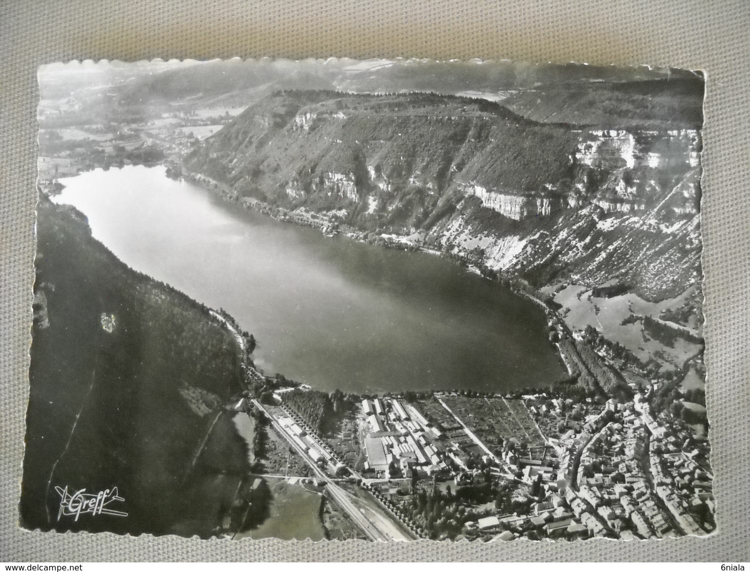 2166  Carte Postale  NANTUA   VUE AERIENNE,  Vue GÉNÉRALE   Le LAC       01 Ain - Nantua