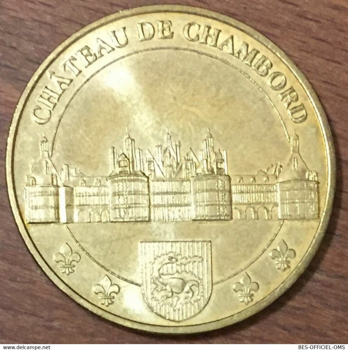 41 CHÂTEAU DE CHAMBORD MDP 2009 MINI MÉDAILLE SOUVENIR MONNAIE DE PARIS JETON TOURISTIQUE MEDALS COINS TOKENS - 2009