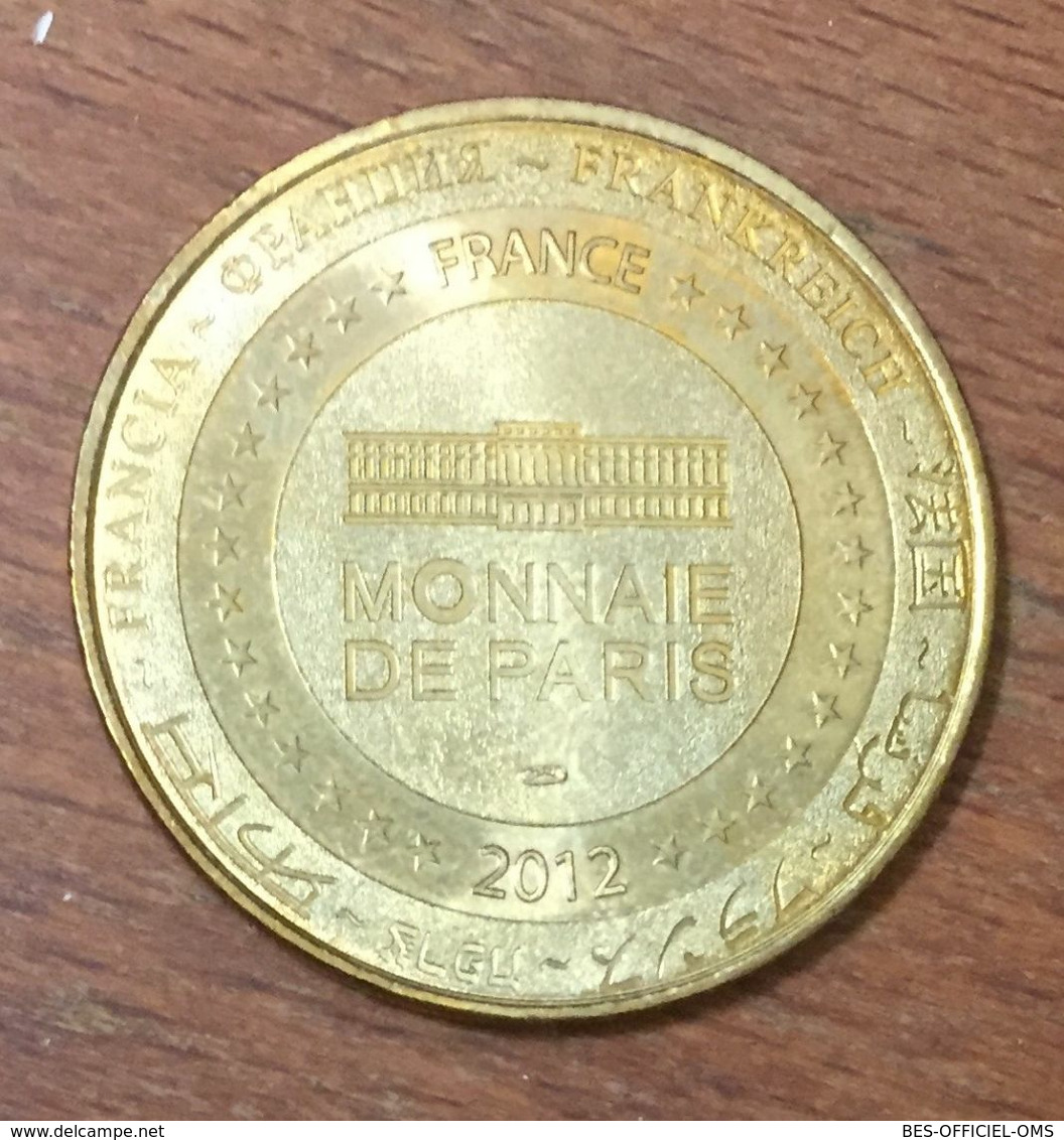 43 CHAVANIAC CHÂTEAU DE LAFAYETTE MDP 2012 MINI MÉDAILLE SOUVENIR MONNAIE DE PARIS JETON TOURISTIQUE MEDALS COINS TOKENS - 2012