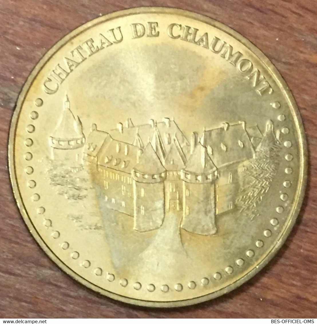 41 CHÂTEAU DE CHAUMONT MDP 2010 MÉDAILLE SOUVENIR MONNAIE DE PARIS JETON TOURISTIQUE MEDALS COINS TOKENS - 2010
