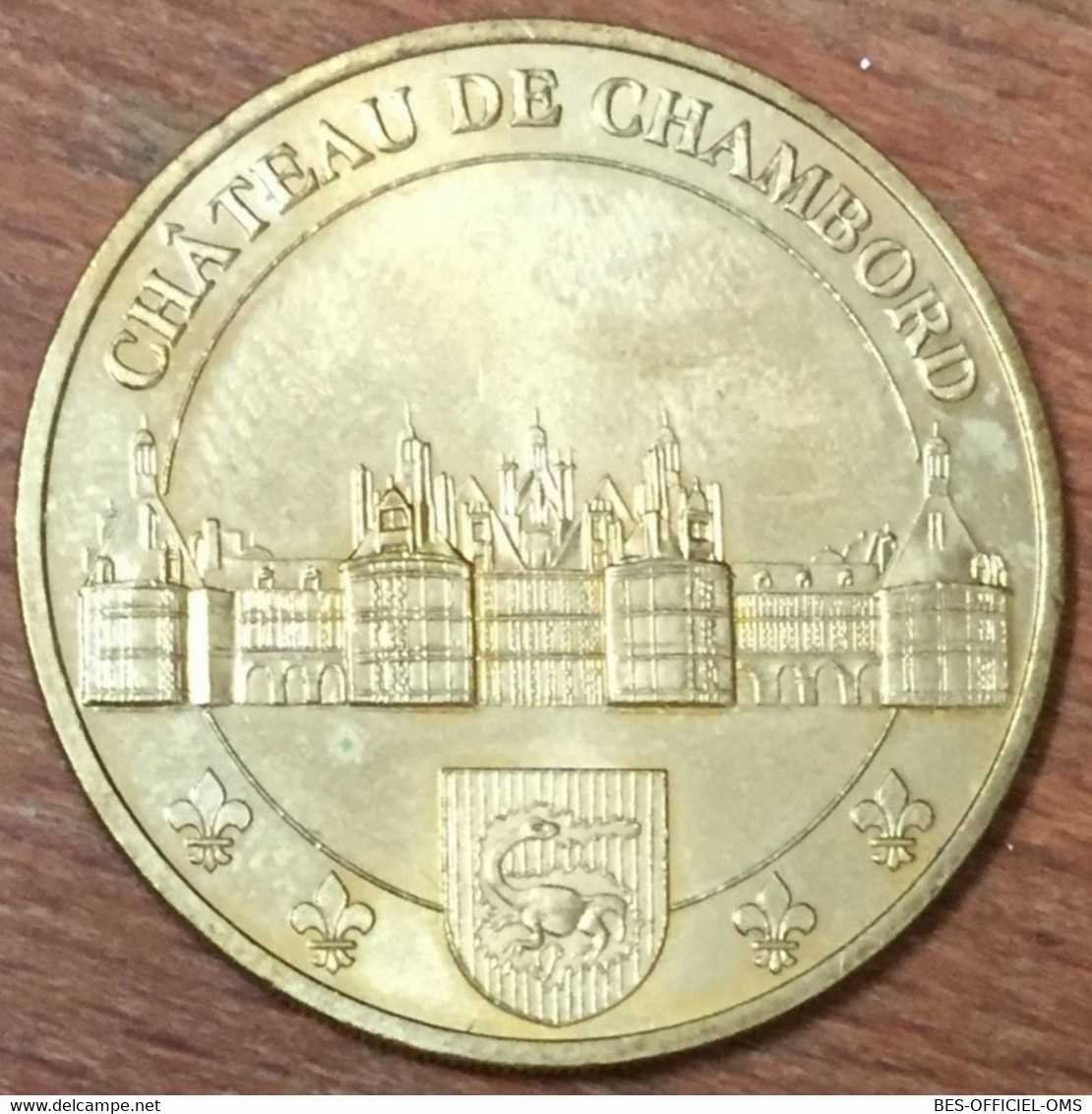 41 CHÂTEAU DE CHAMBORD MDP 2004 MINI MÉDAILLE SOUVENIR MONNAIE DE PARIS JETON TOURISTIQUE MEDALS COINS TOKENS - 2004