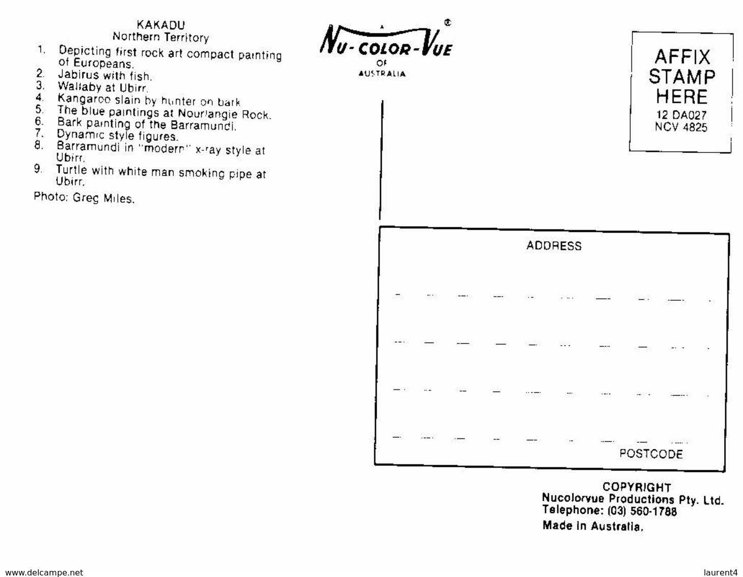 (L 3) Australia - NT - Kakadu Heritage (12DAQ27 NCV48250) - Kakadu