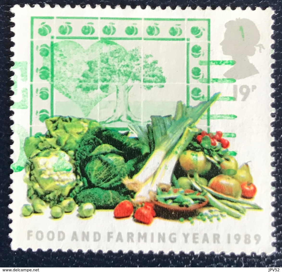 Great Britain - P2/31 - (°)used - 1989 -  Michel Nr. 1194 - Jaar Van De Food & Farm - Agriculture