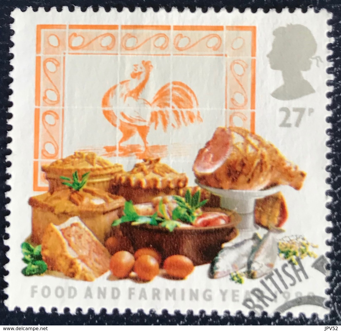 Great Britain - P2/31 - (°)used - 1989 -  Michel Nr. 1195 - Jaar Van De Food & Farm - Agriculture
