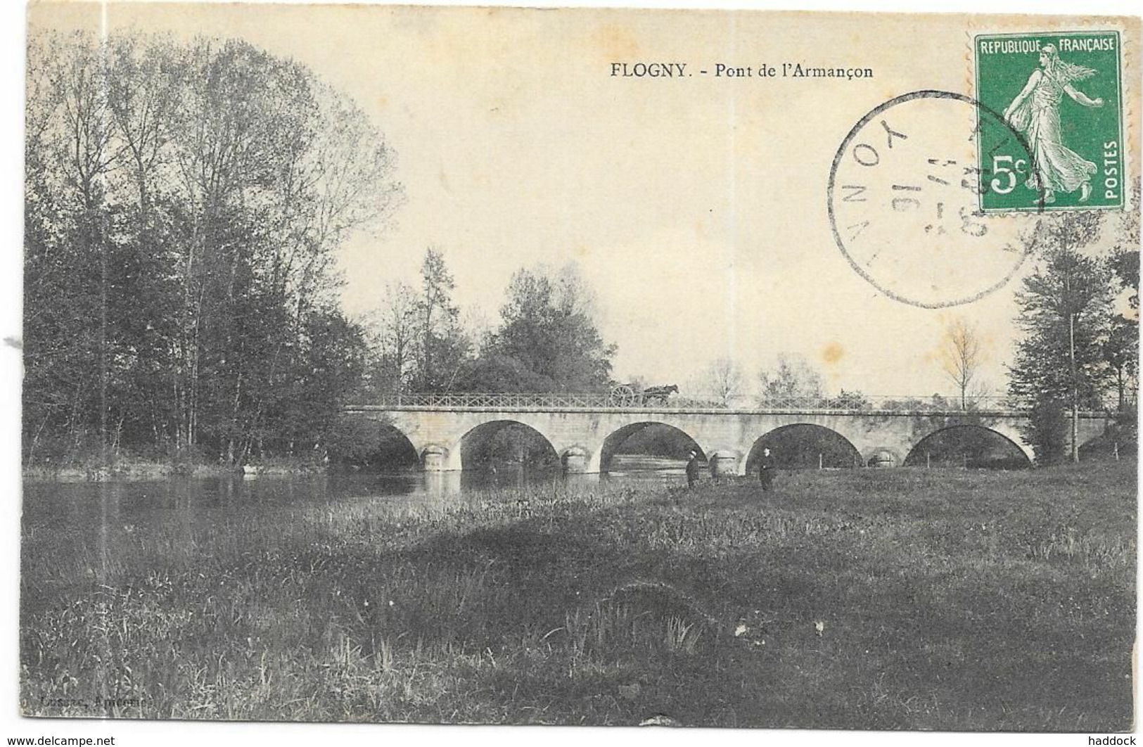 FLOGNY : PONT DE L'ARMANCON - Flogny La Chapelle