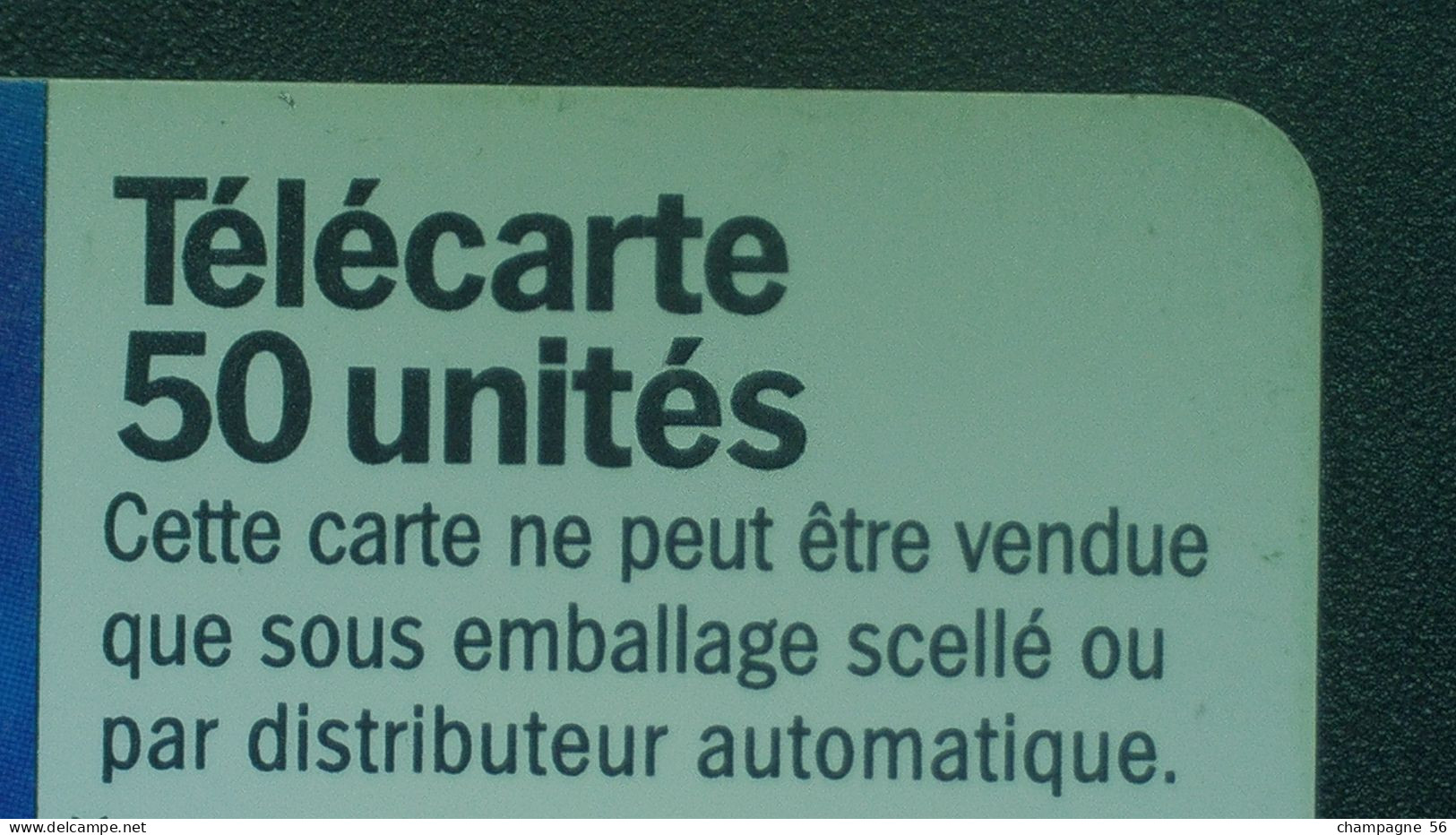 VARIÉTÉS FRANCE 97 F804  50 / 11 / 97 SO3 LE 36-15 EMPLOI   50 UNITES UTILISÉE