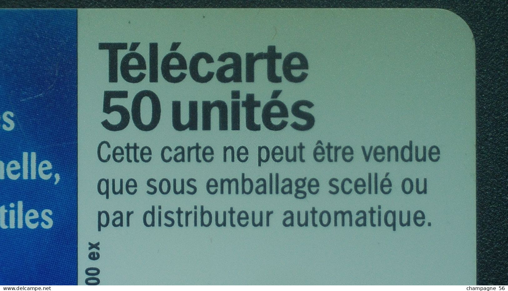 VARIÉTÉS FRANCE  11 / 97/ 50  UNITES SO3 LE 36-15 EMPLOI   UTILISÉE